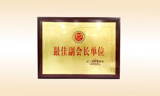 2018年3月-佳博官方网站公益基金会荣获-辽宁省扶贫协会颁发的最佳副会长单位奖牌